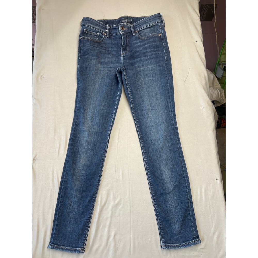 Lucky Brand Stella Skinny Jeans Womens 6/28 Medium Wash Blue Stretch 7WP1676